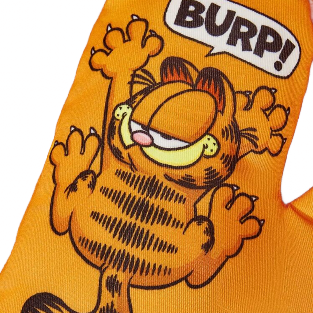 2pc GARFIELD Heat Insulation Glove And Oven Mitt Pad Quilted Cartoon Cat New Lot