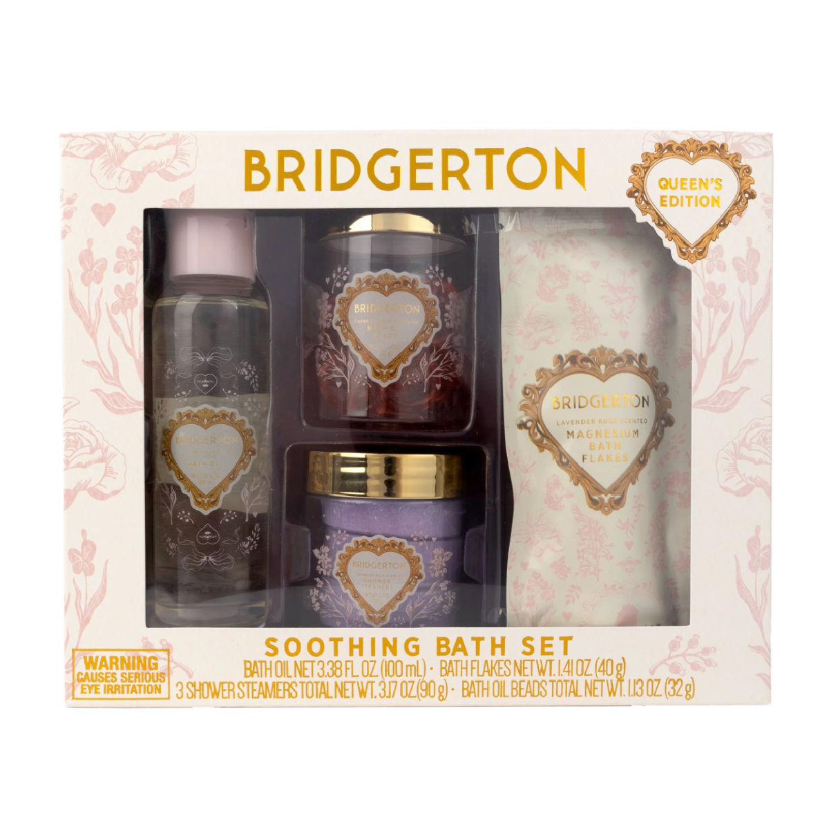 Bridgerton Soothing Queens Bath Set, Bombs & Makeup Sponges New Lot of 3 Sets