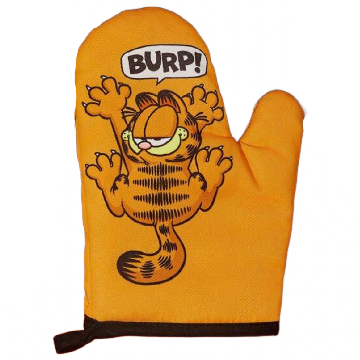 2pc GARFIELD Heat Insulation Glove And Oven Mitt Pad Quilted Cartoon Cat New Lot