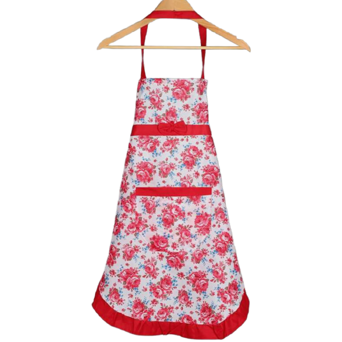 Floral Apron Kitchen Adjustable Pocket BBQ Baking Crafting Gardening NEW