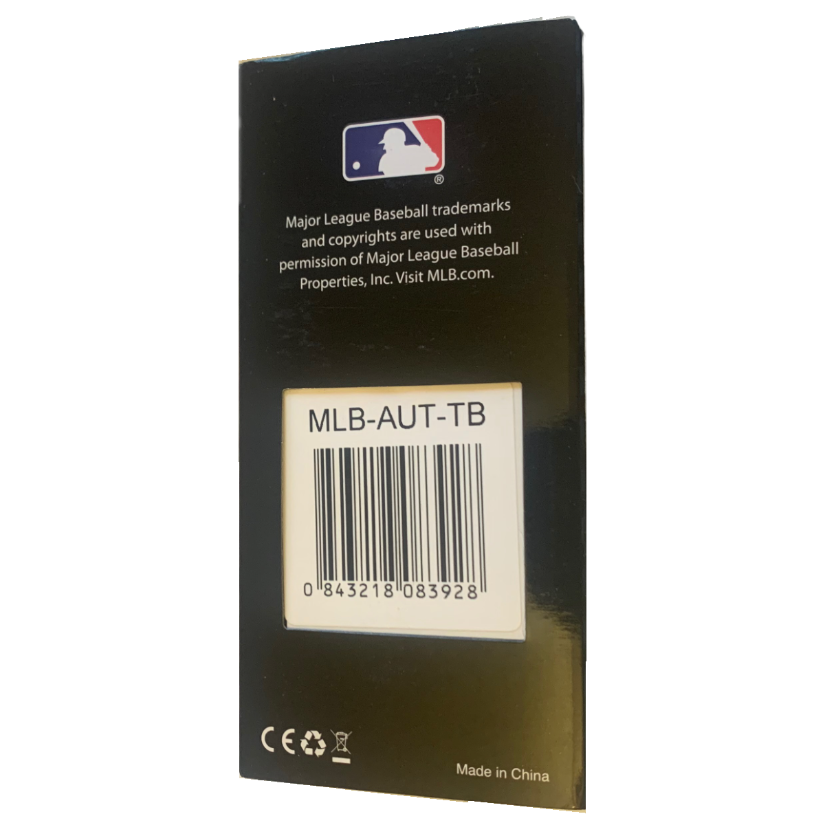 MLB Game Time Fan Automatic Watch Tampa Bay Rays Baseball Team Black White NEW