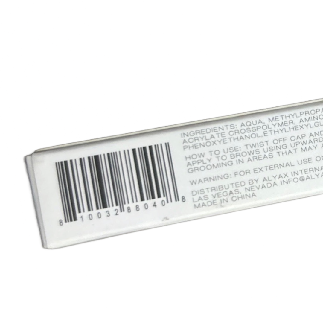 TYNT Beauty Brow Gel in Clear (2.5 mL) Vegan New In Box