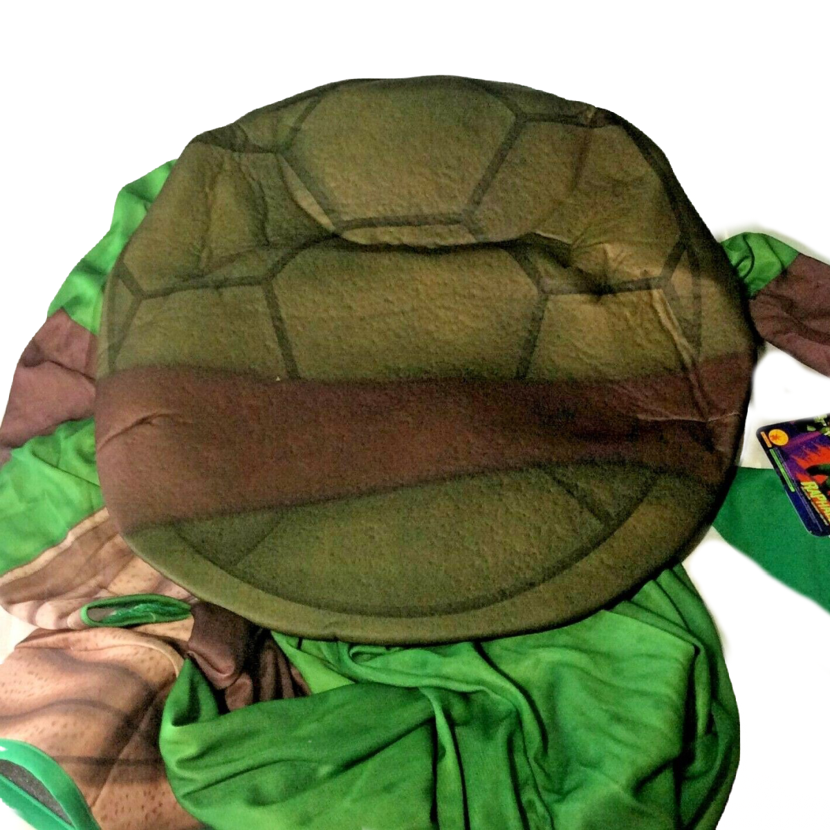 Teenage Ninja Turtles Size L RAPHAEL Costume & Skeleton Sweatshirt Halloween Lot