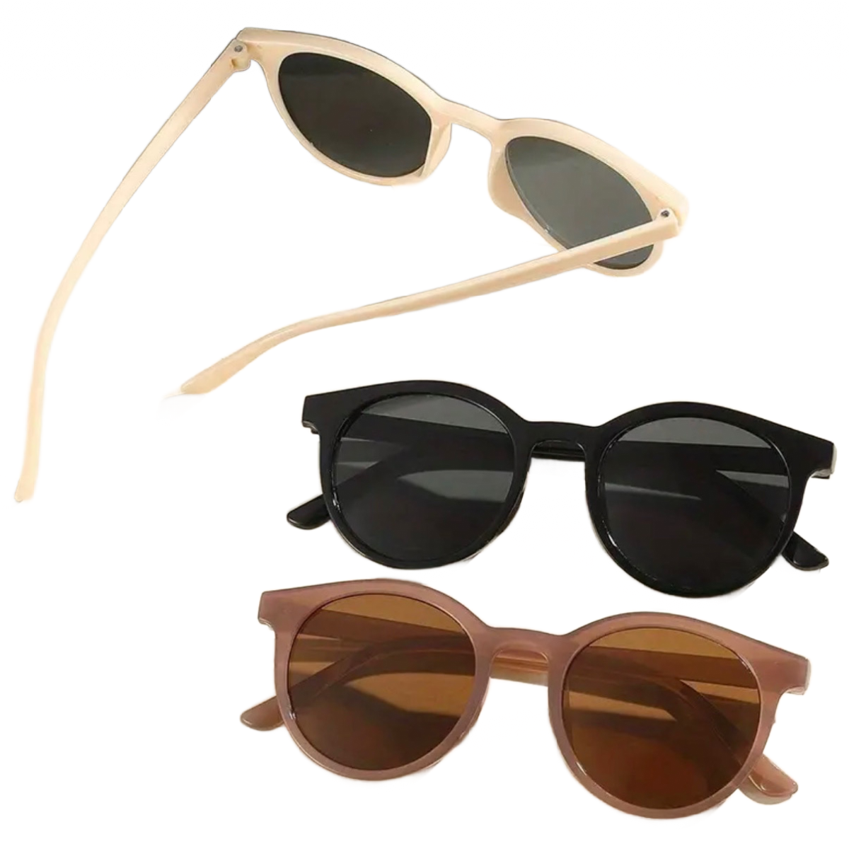 Oval Fashion Unisex Sunglasses Anti-Reflective No Glare Casual Sun Shades New