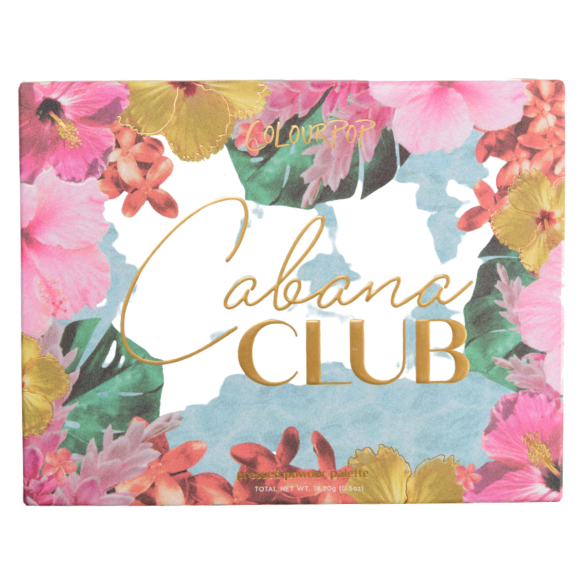 COLOURPOP Cabana Club Summer Poolside Eyeshadow Palette Metallic Matte NEW