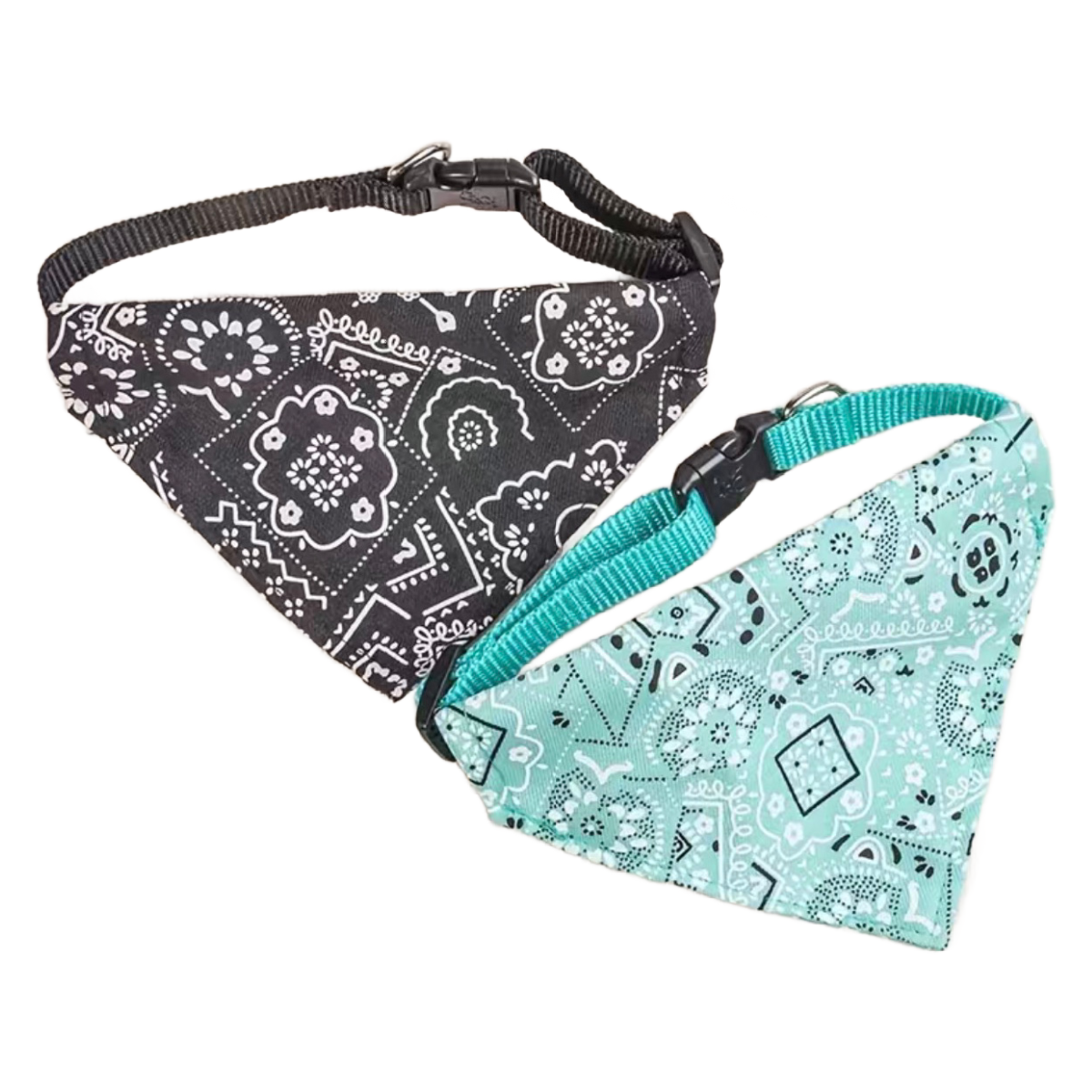 Triangle Bandana Adjustable Collar Neck Scarf Breakaway Kitty Cat Puppy Dog Pet