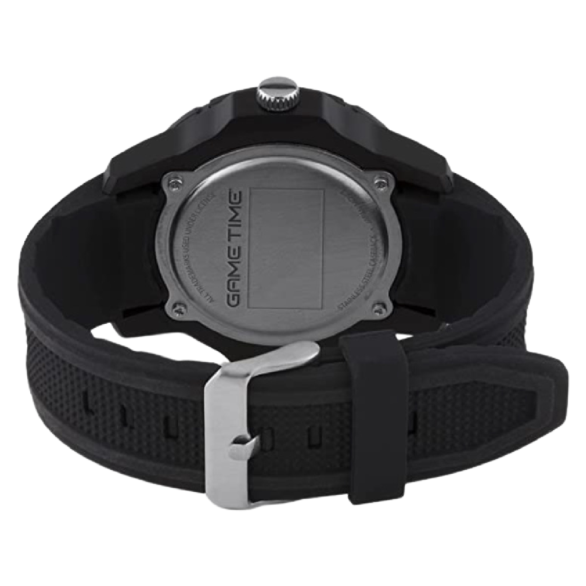 MLB Game Time Fan Automatic Watch Tampa Bay Rays Baseball Team Black White NEW