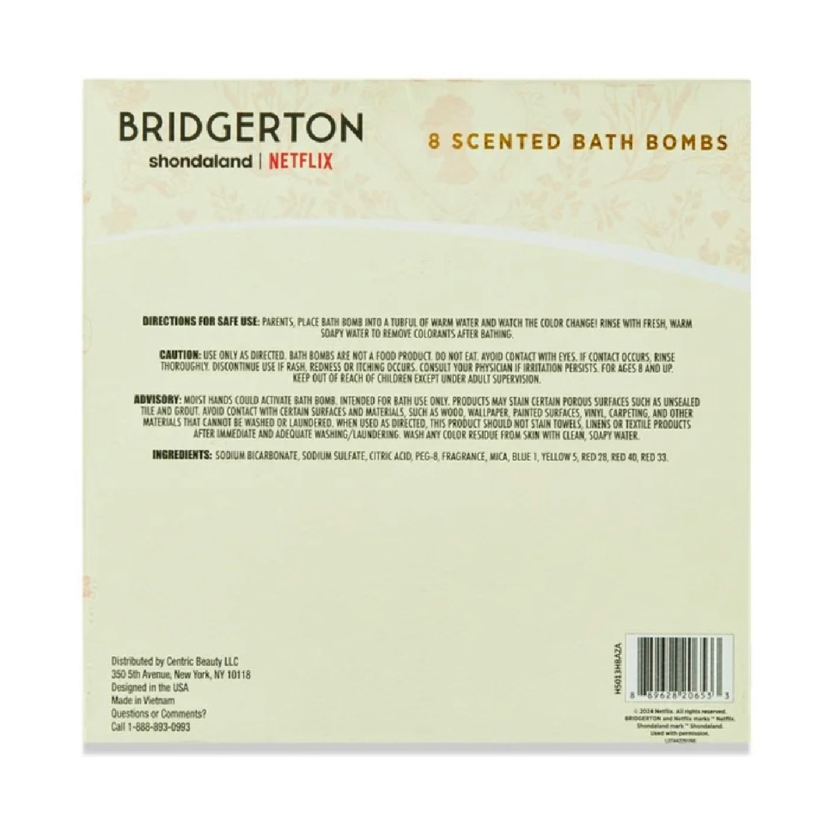 Bridgerton Soothing Queens Bath Set, Bombs & Makeup Sponges New Lot of 3 Sets