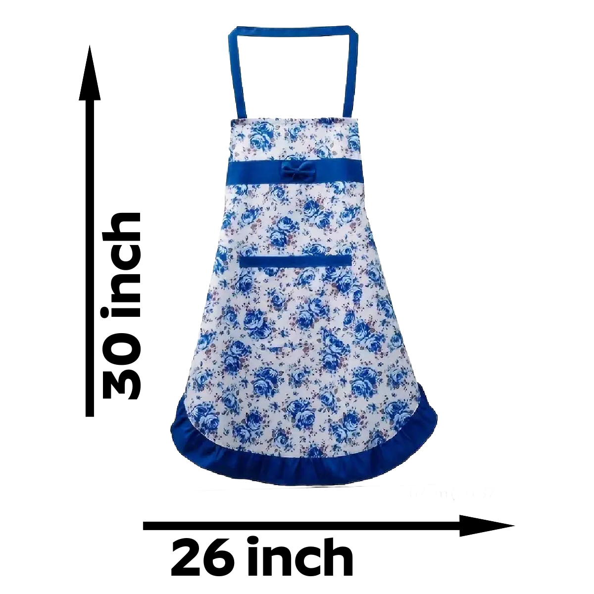 Floral Apron Kitchen Adjustable Pocket BBQ Baking Crafting Gardening NEW