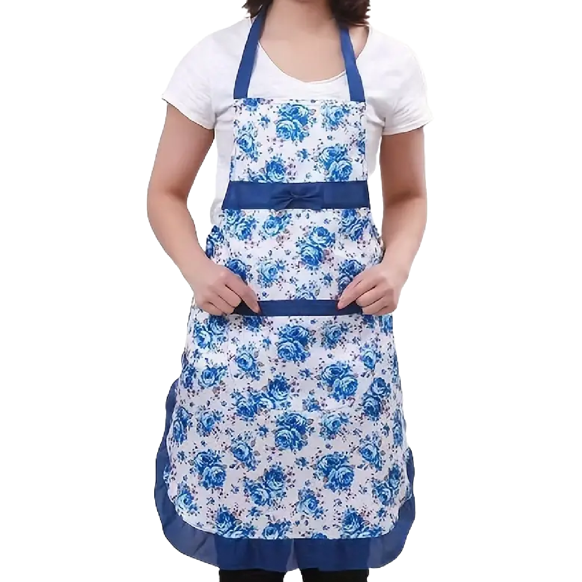 Floral Apron Kitchen Adjustable Pocket BBQ Baking Crafting Gardening NEW