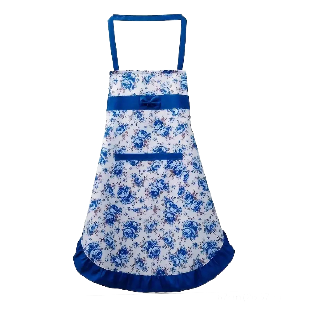 Floral Apron Kitchen Adjustable Pocket BBQ Baking Crafting Gardening NEW