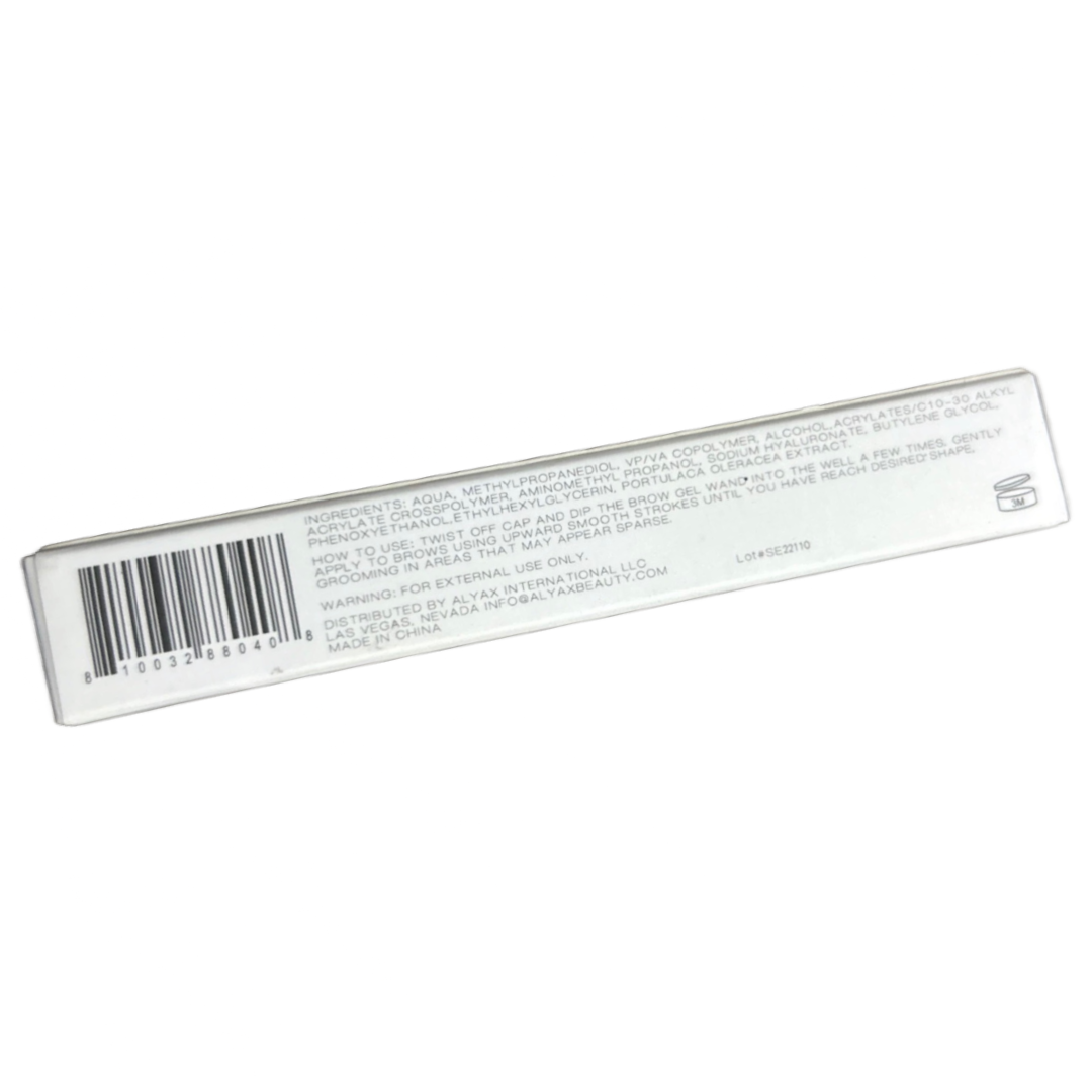 TYNT Beauty Brow Gel in Clear (2.5 mL) Vegan New In Box