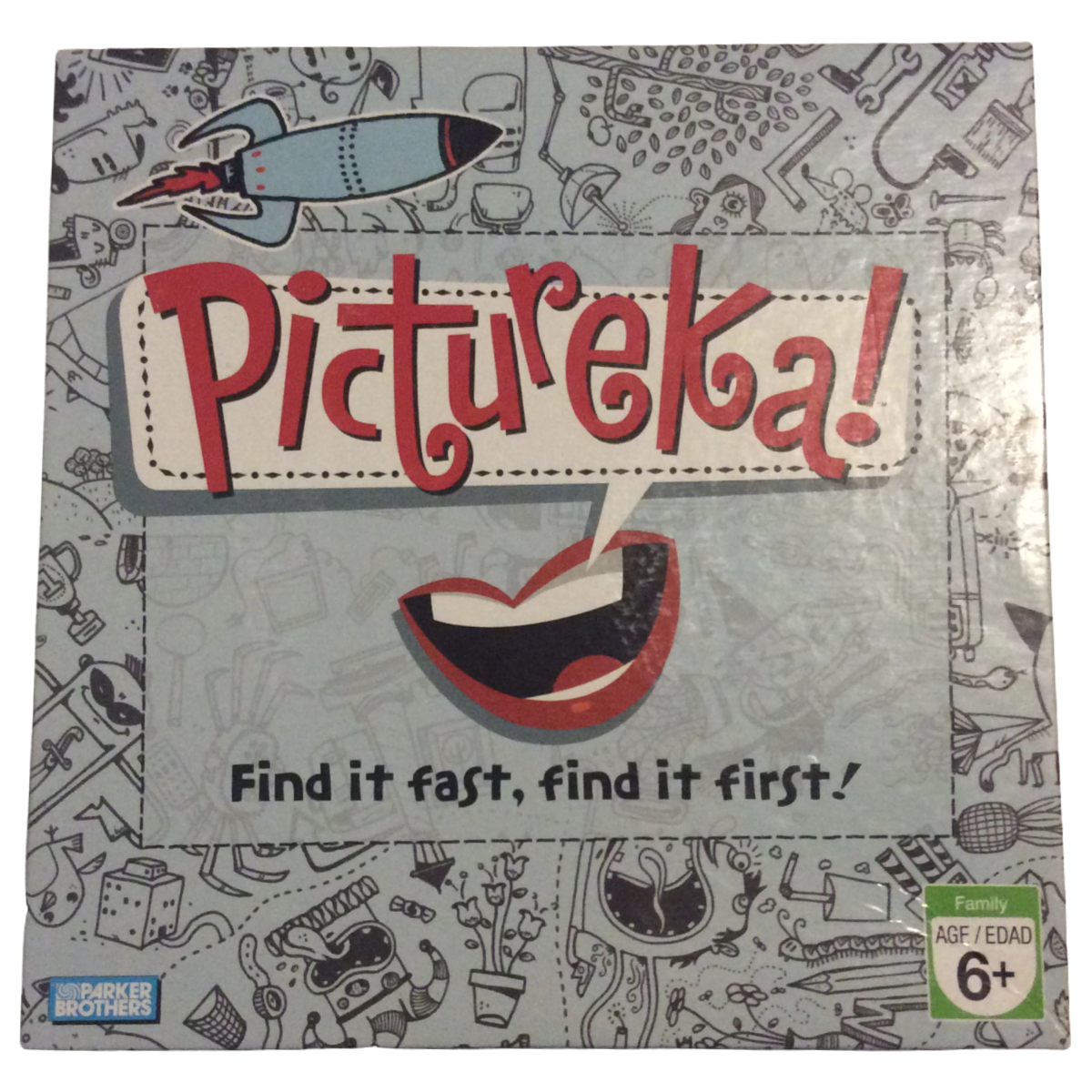 Pictureka! Hasbro Parker Brothers Family Board Game