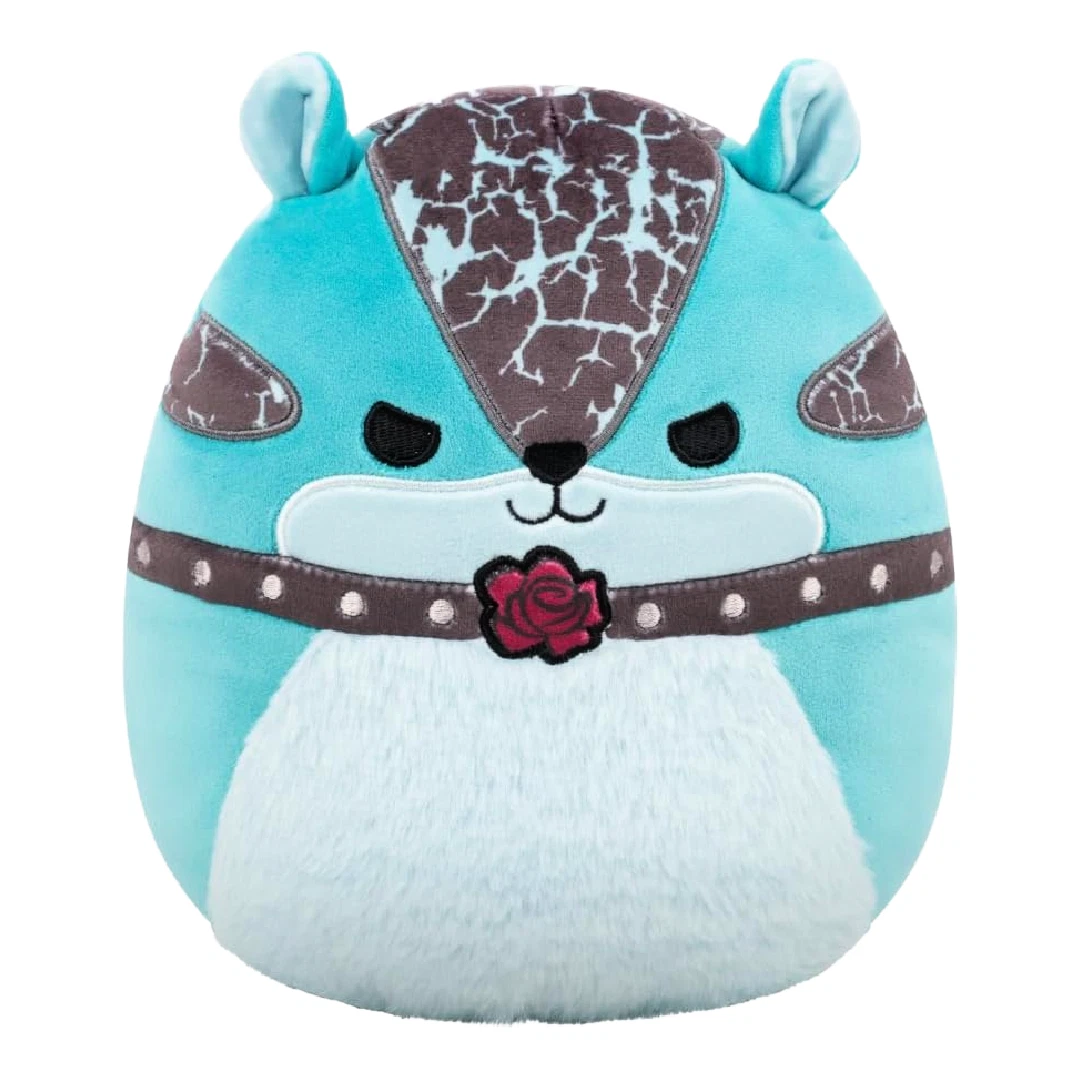 Squishmallows 8" Samsara The Teal Chipmunk w/ Choker Official Jazwares New