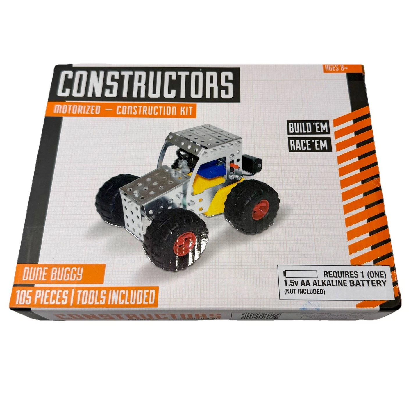 CONSTRUCTORS Dune Buggy Motorized Construction Kit 105 Parts Battery Operate New
