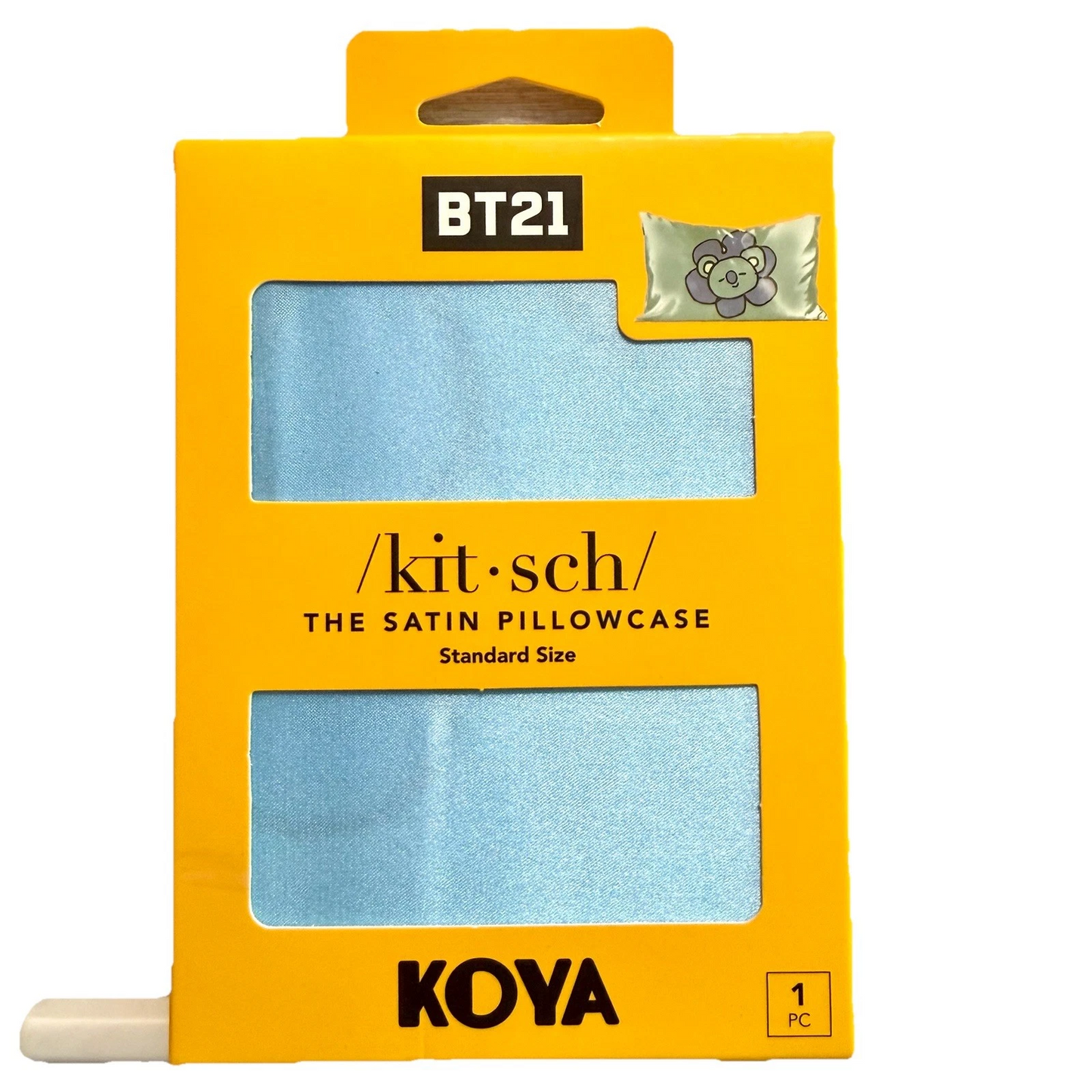 Kit•sch Satin Pillowcase w/ Zipper KITSCH