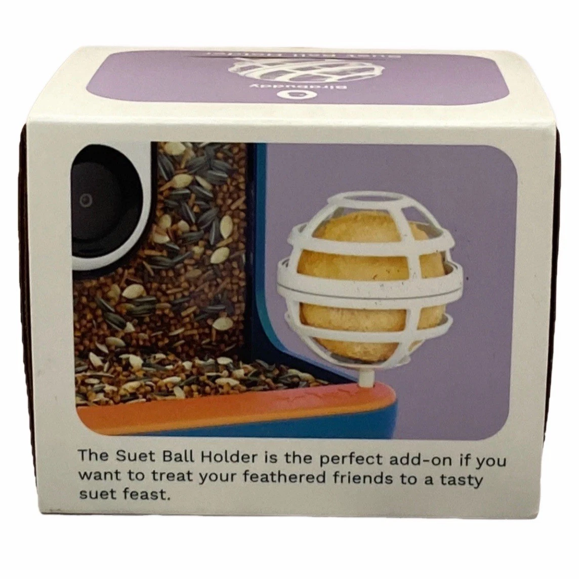 BIRD BUDDY Original Suet Ball Holder for Bird Feeders New