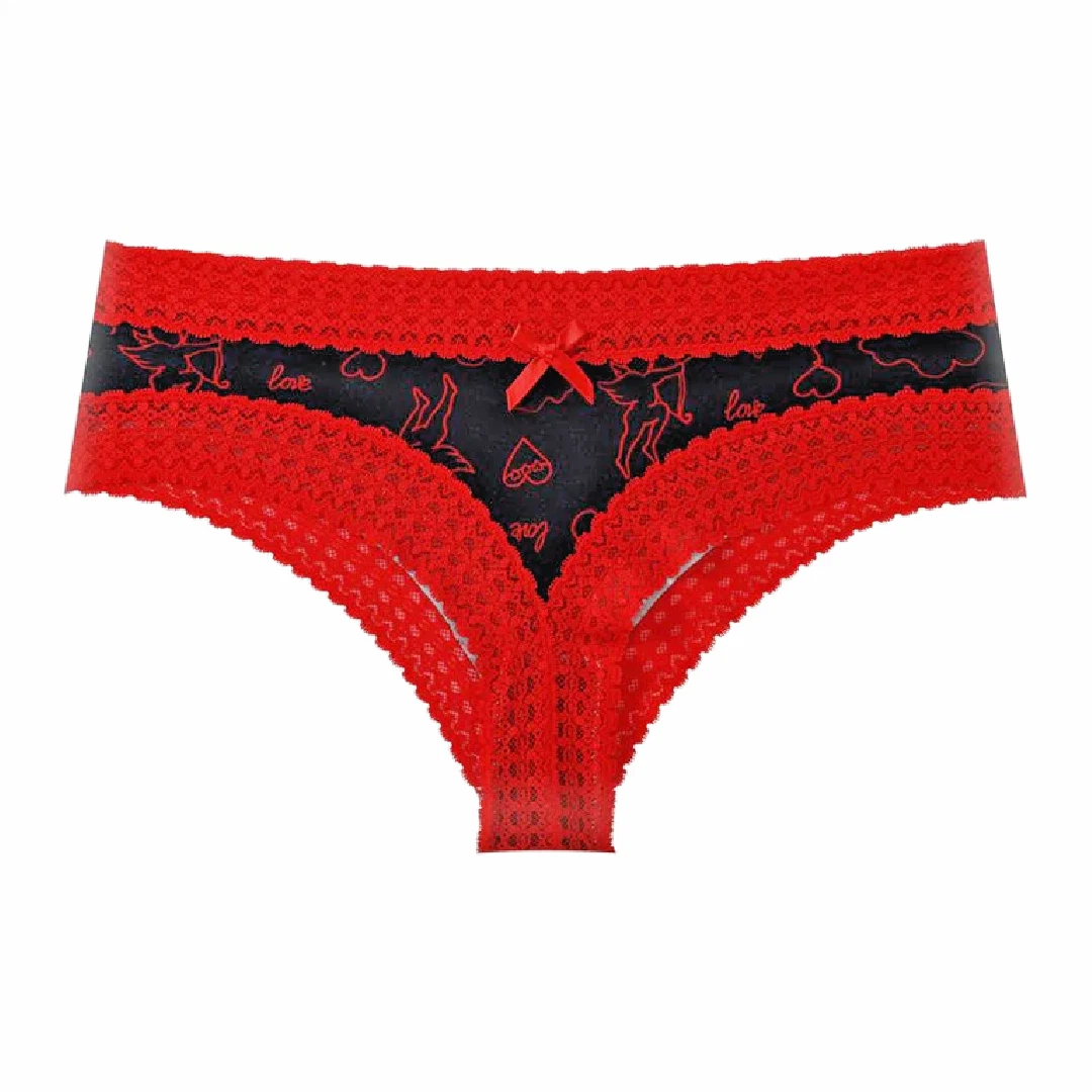 Splendies Cheeky Panties Cupid's Revenge Heart Valentine NWT
