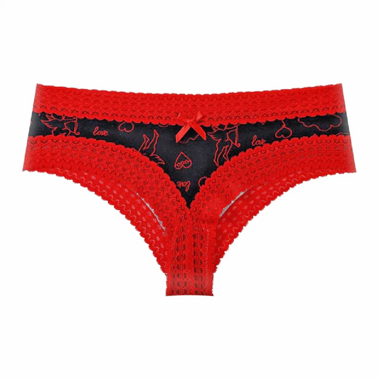 Splendies Cheeky Panties Cupid's Revenge Heart Valentine NWT