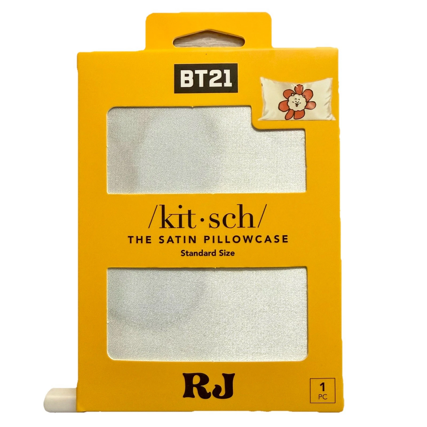 Kit•sch Satin Pillowcase w/ Zipper KITSCH