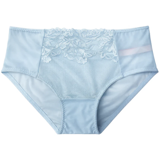 Splendies Blue Celina Lace Bikini Panties Size 4x Floral Lingerie Underwear New