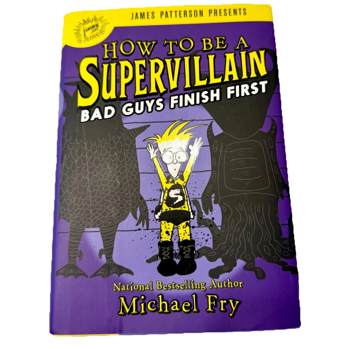 How to Be a Supervillain: Bad Guys Finish First by Michael Fry ( Hardcover) New