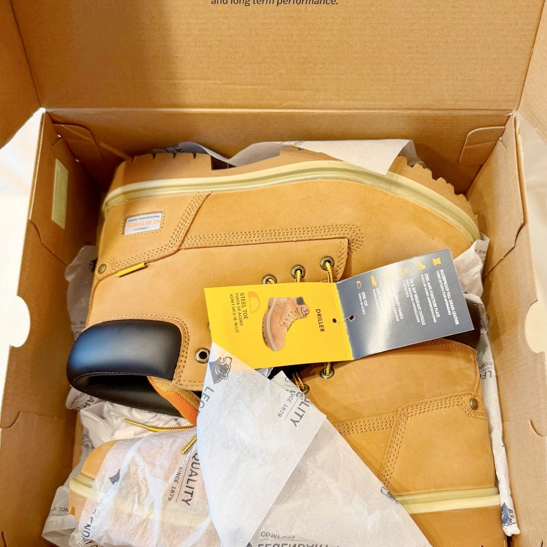 Herman Survivors Pro Series Men's Driller Waterproof Steel Toe Boot NIB