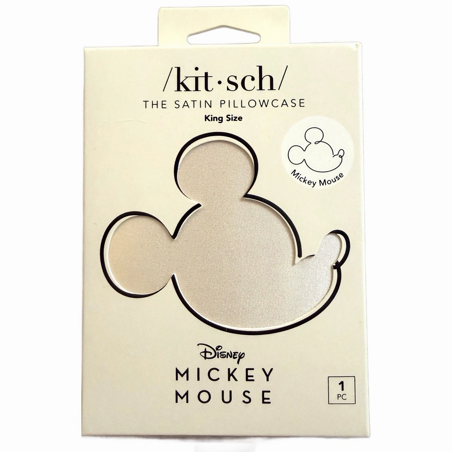 Kit•sch Satin Pillowcase w/ Zipper KITSCH
