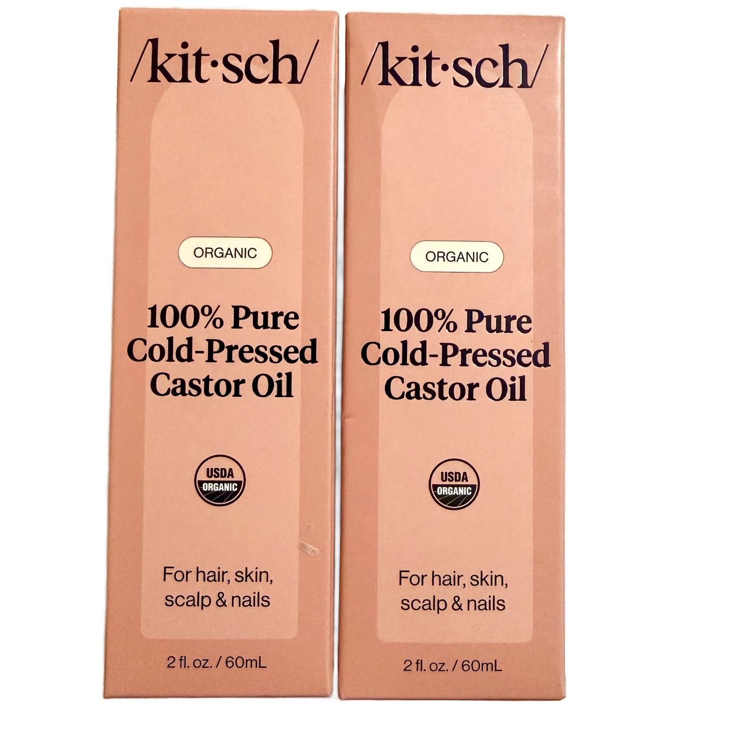Kitsch 100% Pure Cold-Pressed Castor Oil For all hair Types