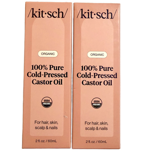 Kitsch 100% Pure Cold-Pressed Castor Oil For all hair Types