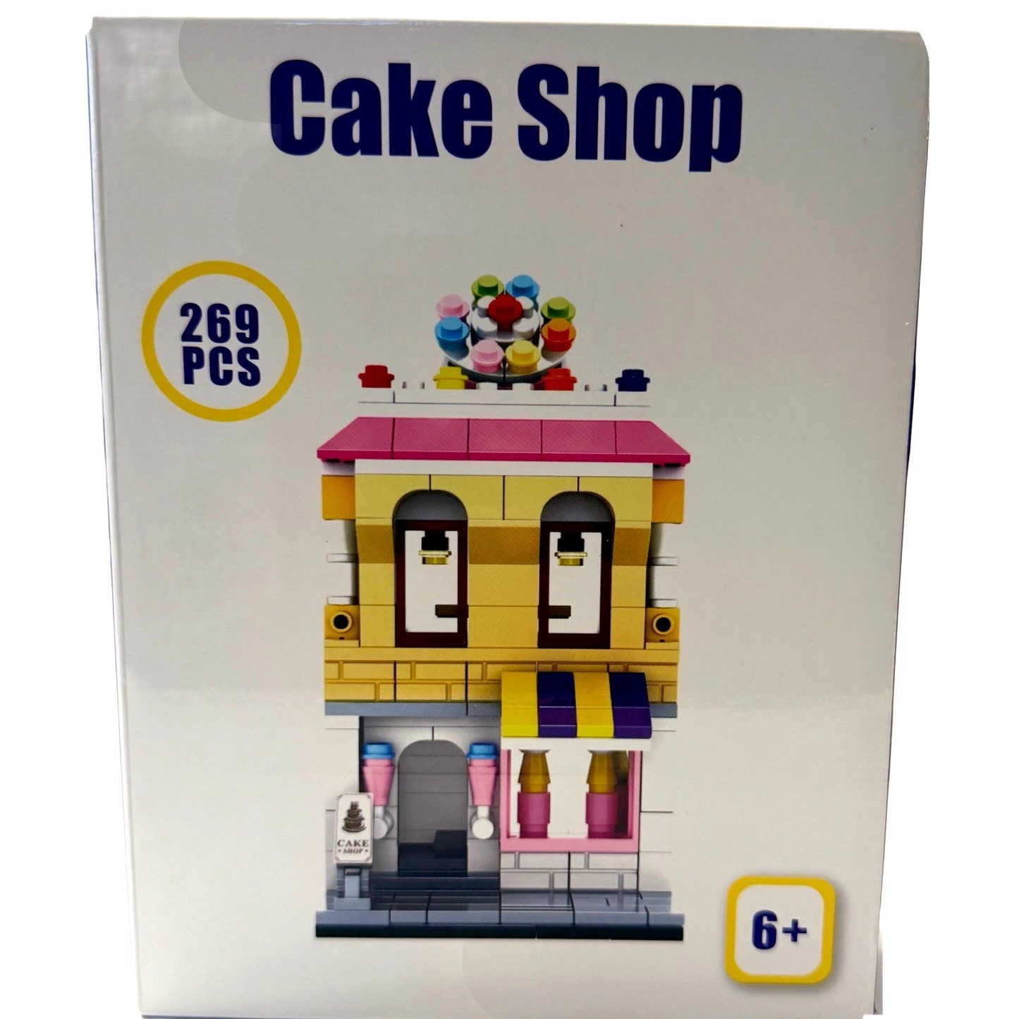 Cake Shop Building Toy Sets 269 Blocks Town Build NIB