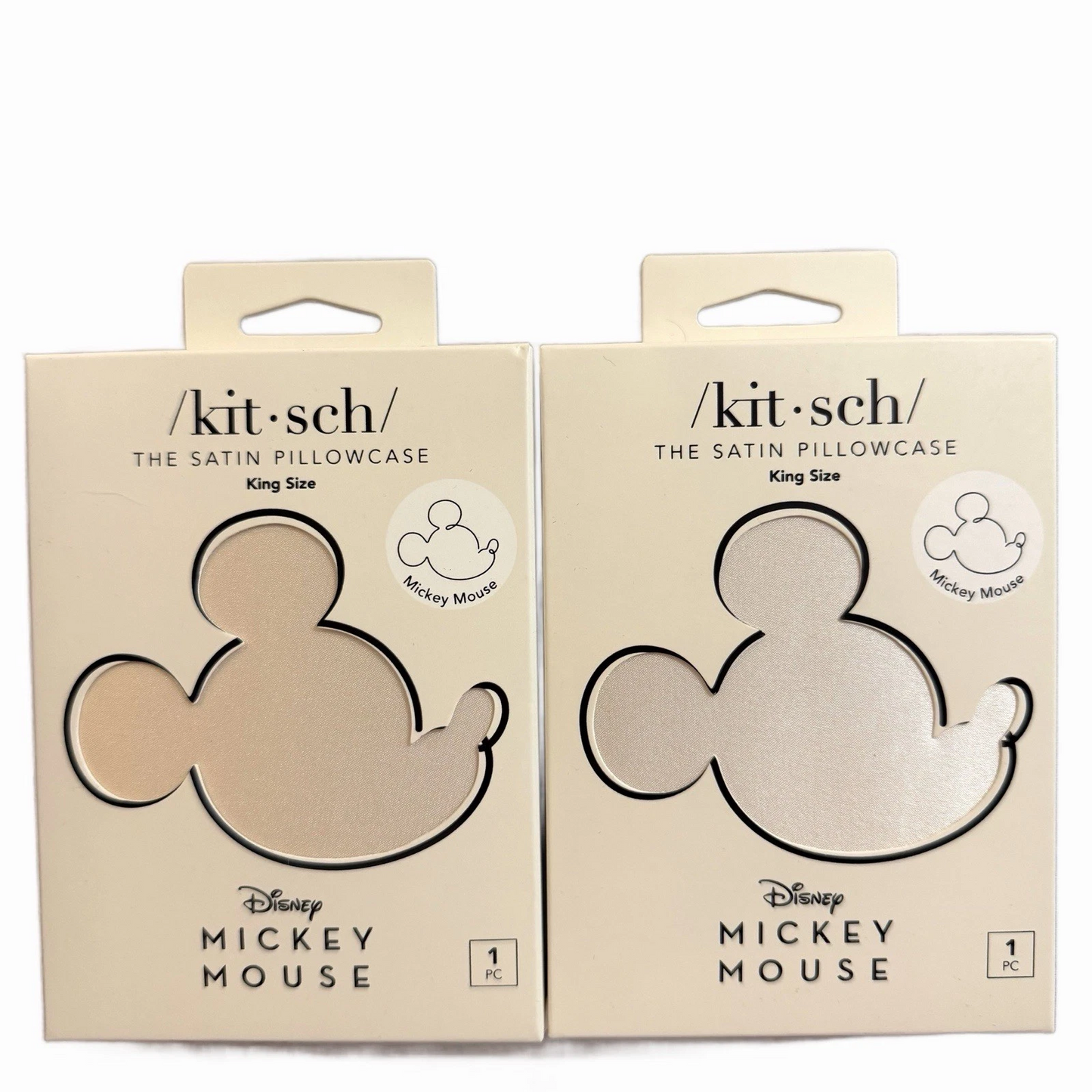 Kit•sch Satin Pillowcase w/ Zipper KITSCH