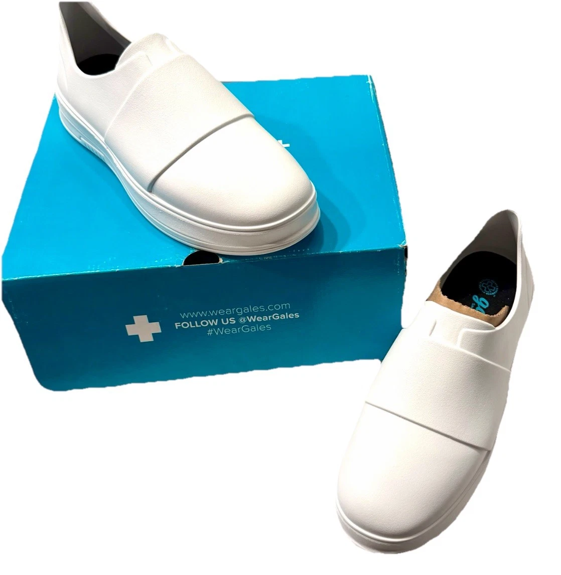 Gales Frontline Nurse Shoes Women 14 / Men 12 Lightweight Slip Resistant Uniform