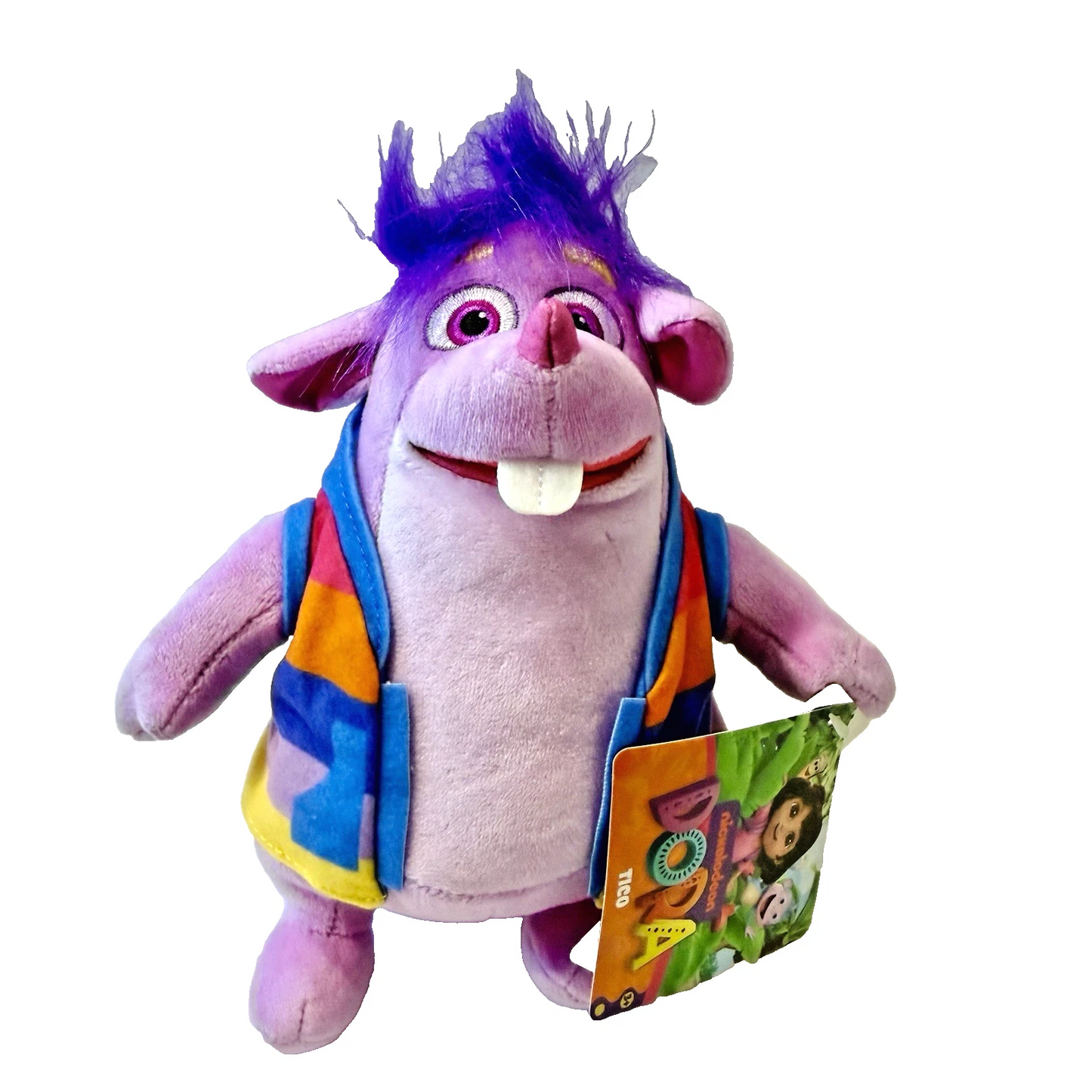 Dora The Explorer Tico the Squirrel Nickelodeon Official Stuffed Animal NWT