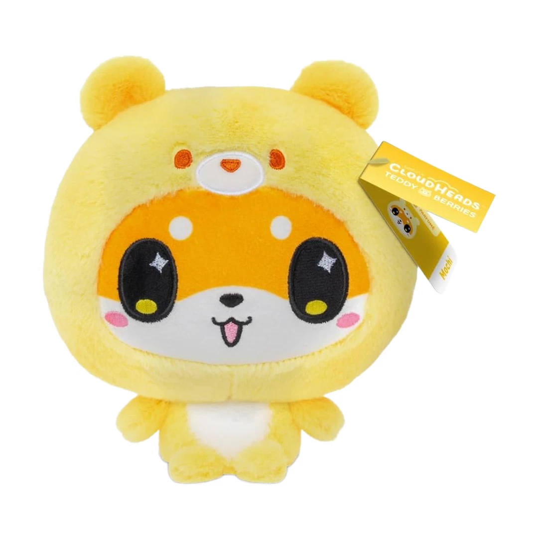 Cloudheads Mochi The Shiba Inu Dog Weighted Plush Pineapple Cake Scented Animal