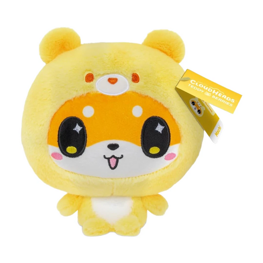 Cloudheads Mochi The Shiba Inu Dog Weighted Plush Pineapple Cake Scented Animal