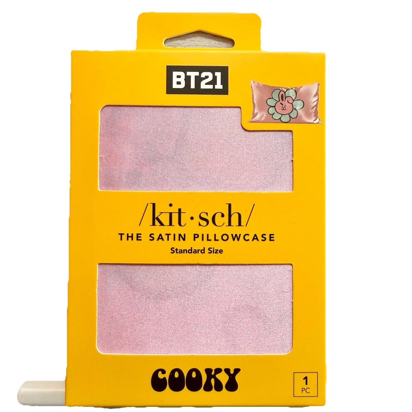 Kit•sch Satin Pillowcase w/ Zipper KITSCH