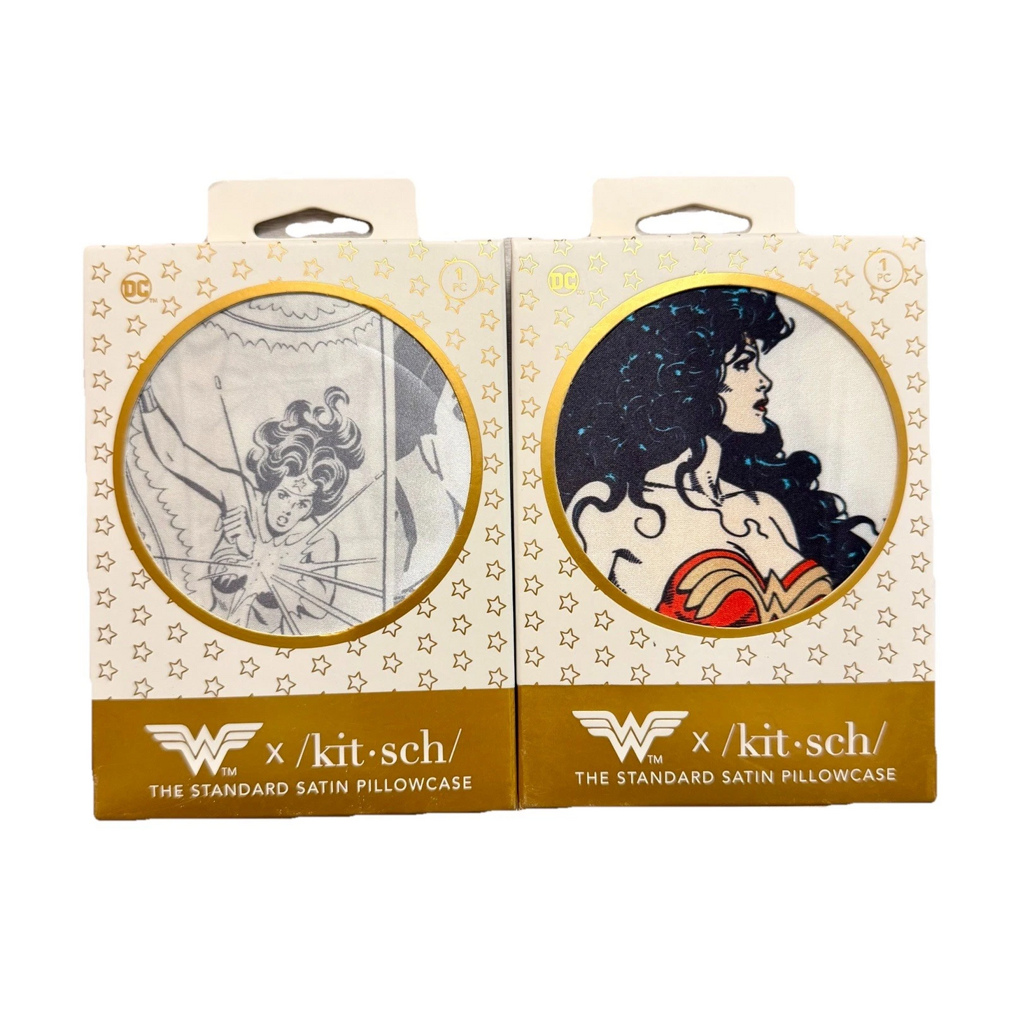 Kit•sch Satin Pillowcase w/ Zipper KITSCH