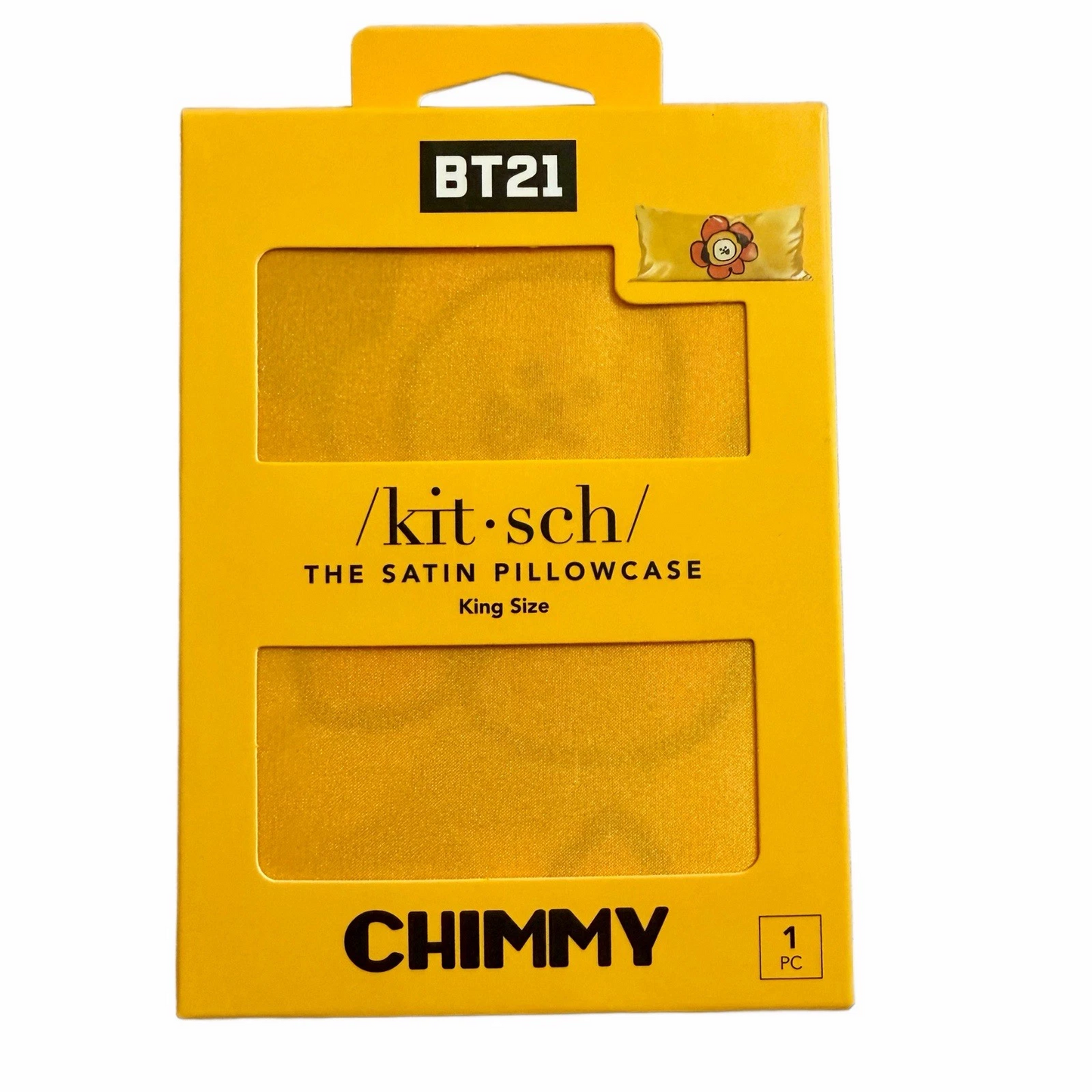 Kit•sch Satin Pillowcase w/ Zipper KITSCH