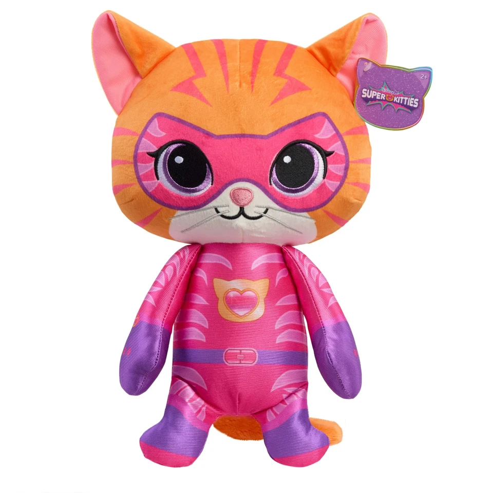 Super Kitties Ginny Plush 15" Disney Jr. NWT Stuffed Animal Hero Cat