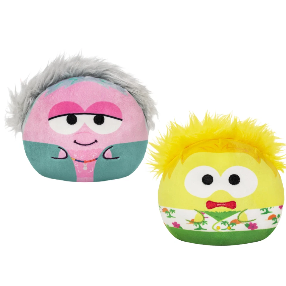 Reversible Jim Henson's Fraggle Rock Muppets Plushie Lot of 2 New Plush