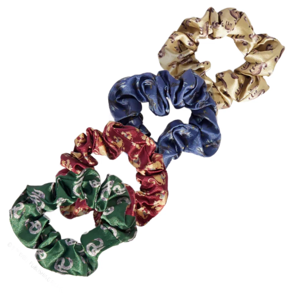 Harry Potter x Kitsch Recycled Plastic Claw Clip & Satin Scrunchies New Lot