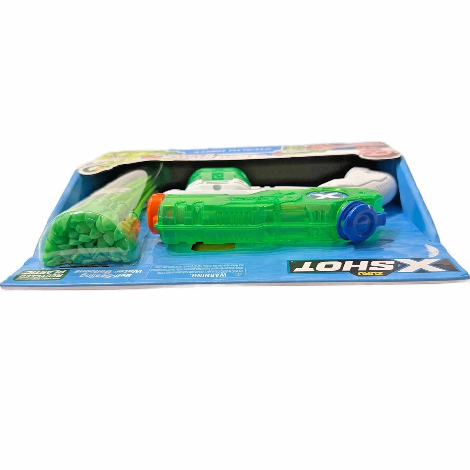 2 Zuru X Shot Water Blasters 30 Self-Sealing Bunch O Balloons Stealth Soaker Lot