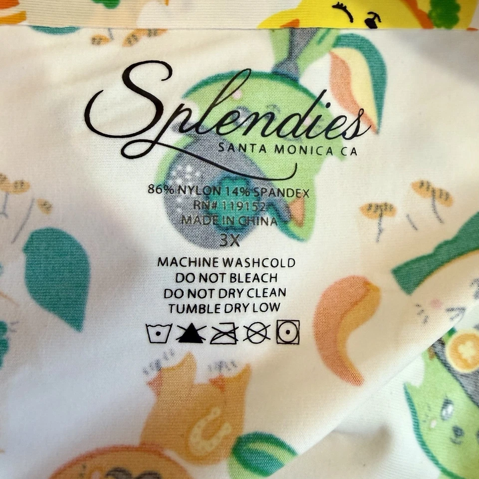 Splendies No Show Bikini Panties ST. CATRICK'S DAY Laser Cut St. Patrick NWT