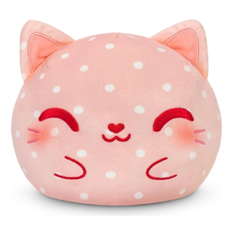 TeeTurtle Strawberry Shortcake & Custard Cat Scented Reversible Plush NWT Kawaii