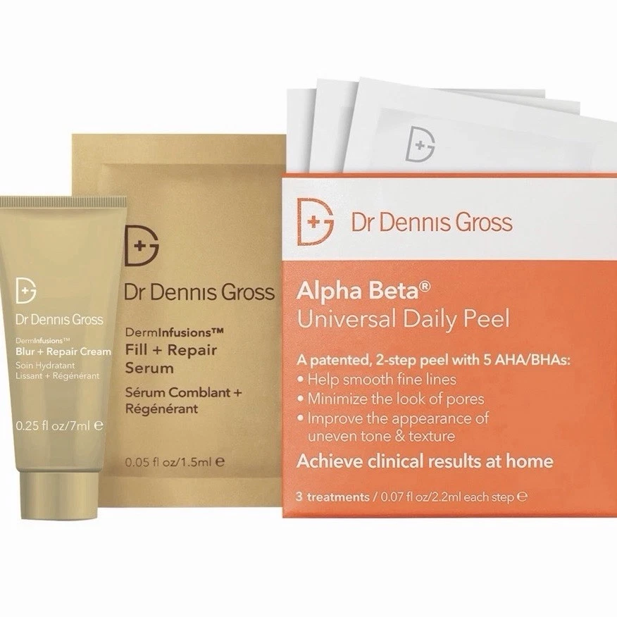 Sephora Beauty Insider Dr. Dennis Gross Alpha Beta Peeling Blur & Repair Spa NEW