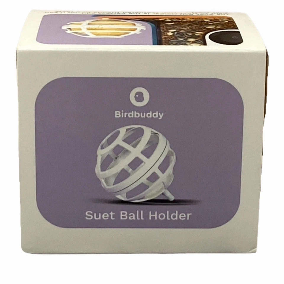 BIRD BUDDY Original Suet Ball Holder for Bird Feeders New
