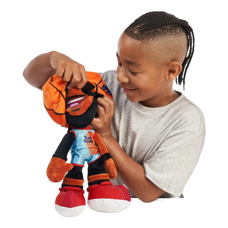 Space Jam: A New Legacy - Transforming Plush - 12" LeBron James into a Soft Plus