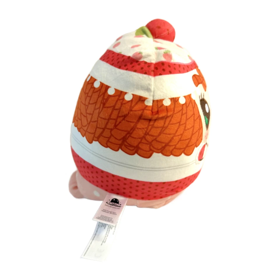TeeTurtle Strawberry Shortcake & Custard Cat Scented Reversible Plush NWT Kawaii