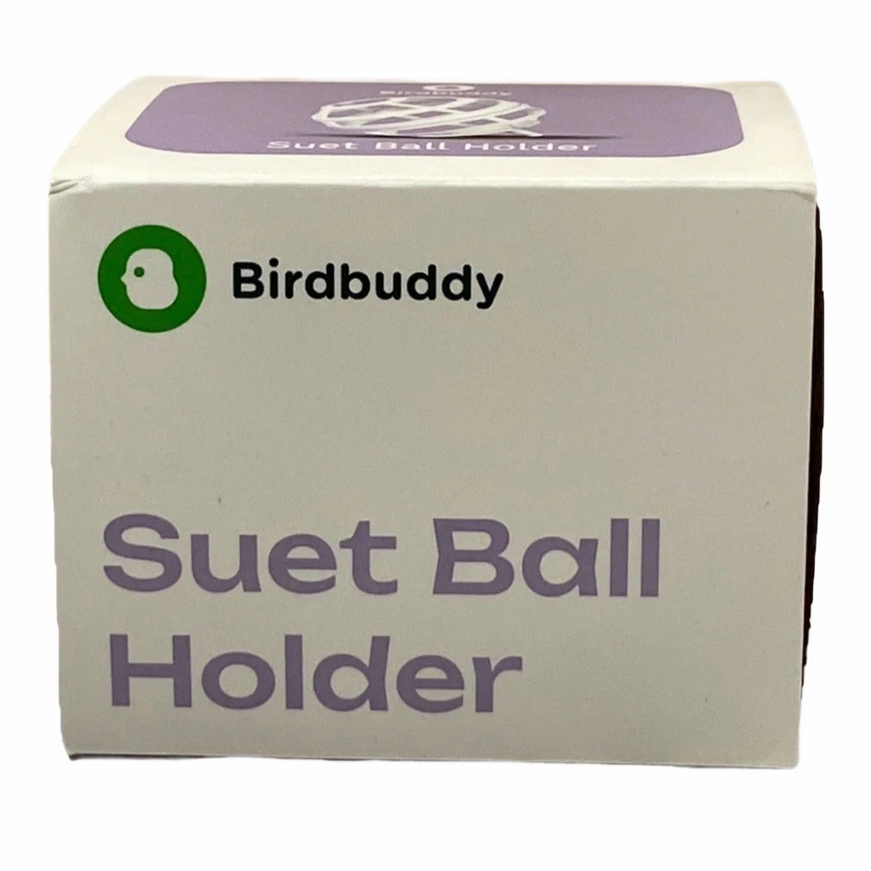 BIRD BUDDY Original Suet Ball Holder for Bird Feeders New